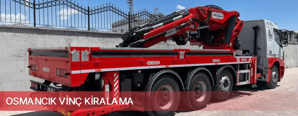 Osmancık İlçemi Vinç Kiralama